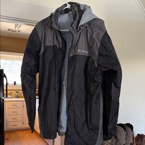 Columbia Men's Two-Tone Raincoat